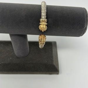 VAHAN gold and sterling silver bracelet